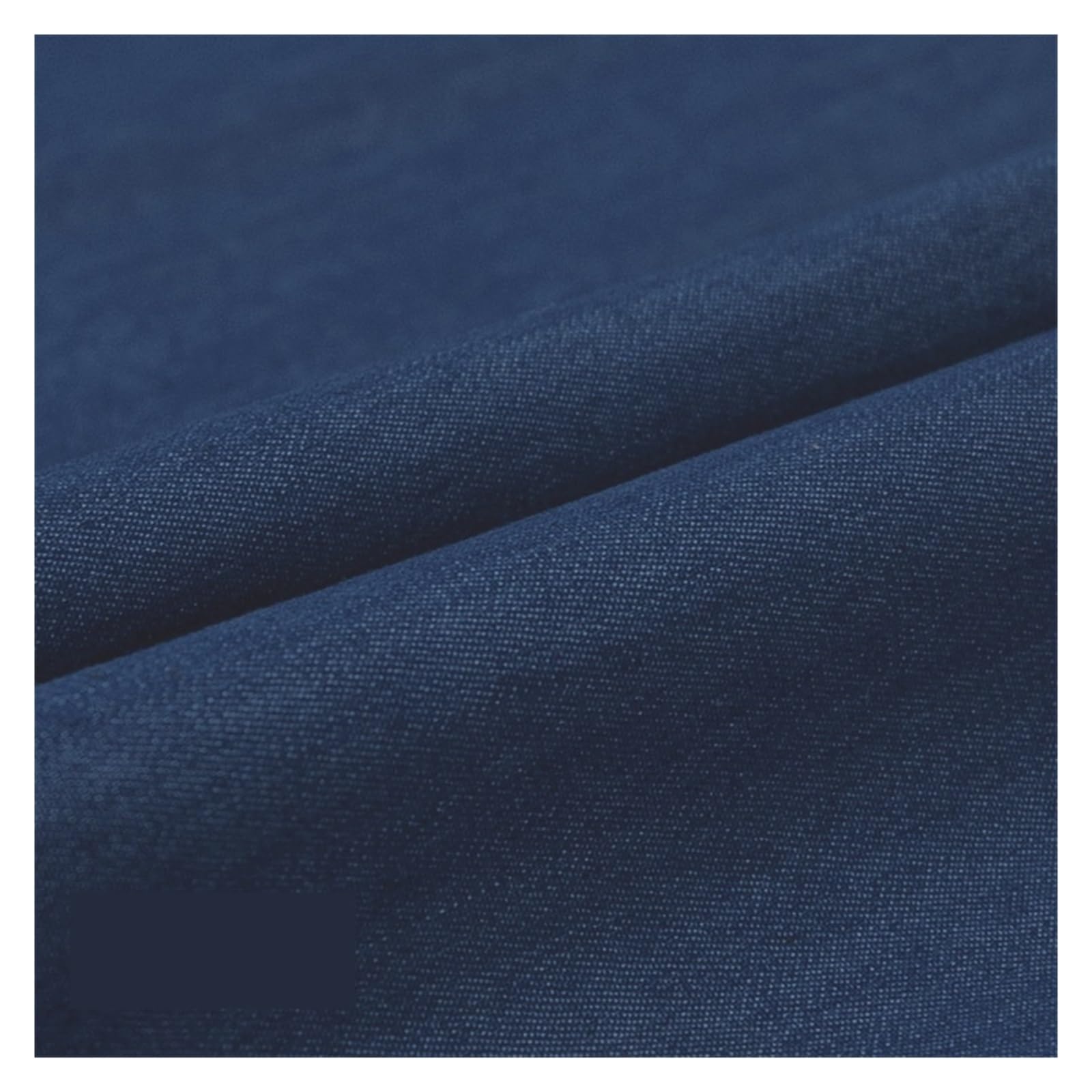 Tela vaquera elástica de poliéster y algodón de 1 m, 2 m y 3 m for jeans, camisas, bolsos, bricolaje y manualidades.(Stretch -medium blue,200cmX145cm)