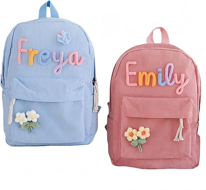 Mochila pana personalizada nombre niños regalo graduación preescolar kínder
