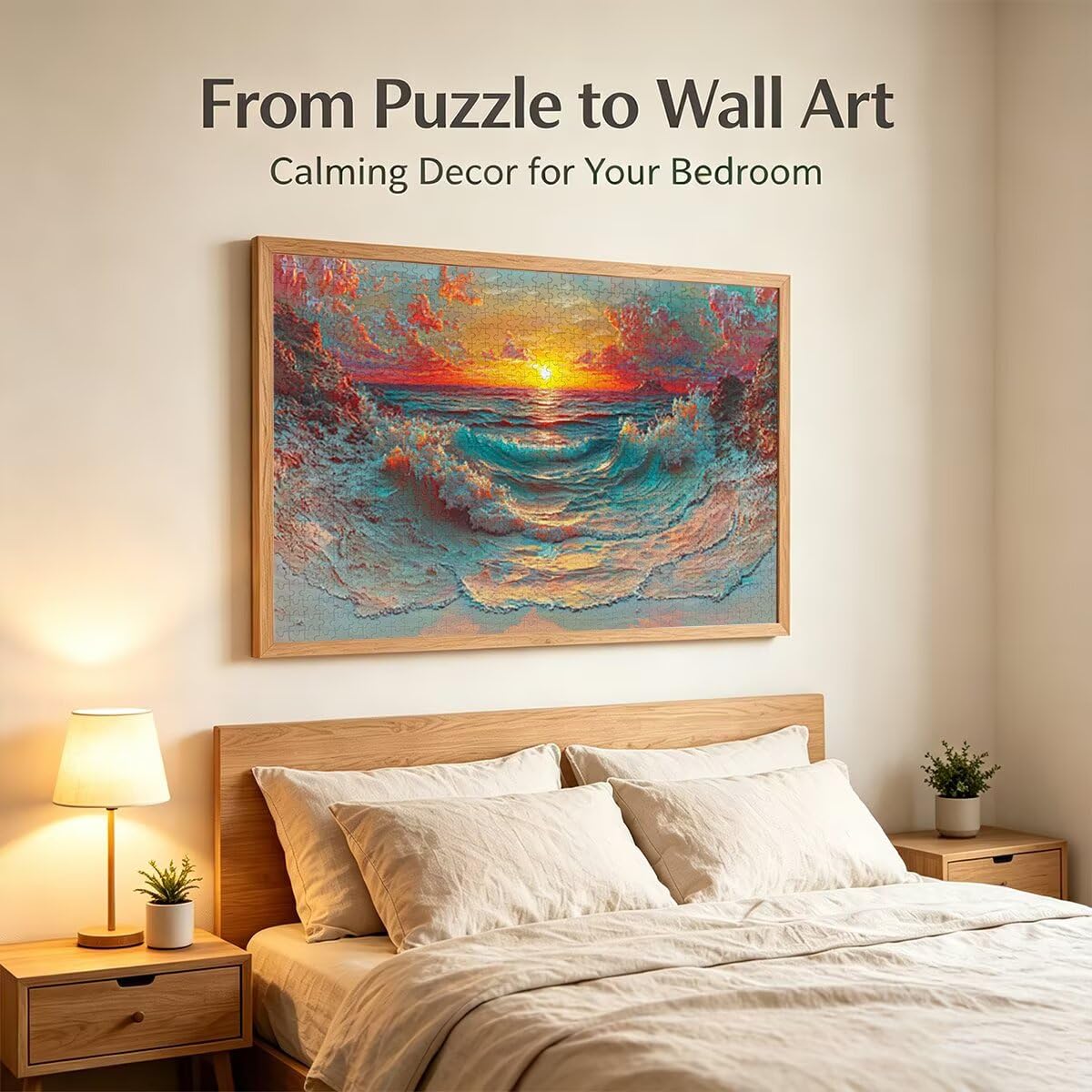 Puzzle 1000 Pezzi, Puzzle Tramonto, Legno Pezzi, Regalo Donna Uomo -11124
