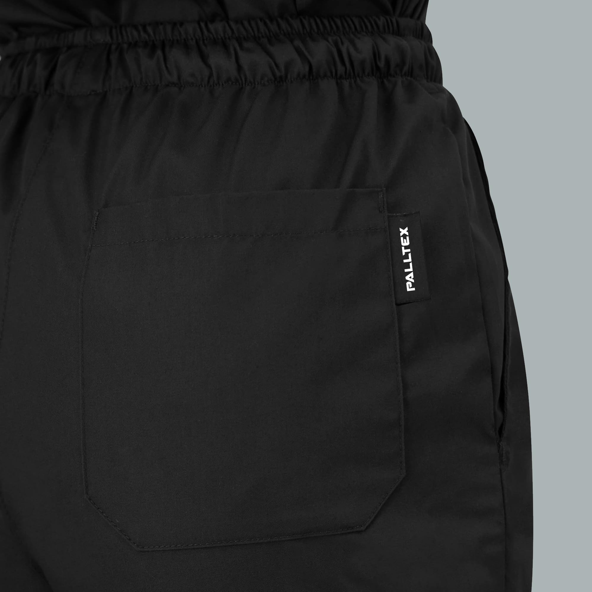 PALLTEX Carlo Pantalones de Cocinero Unisex, Pantalones de Cocinero, Pantalones de Panadero EN 13688 con Cintura elástica con cordón