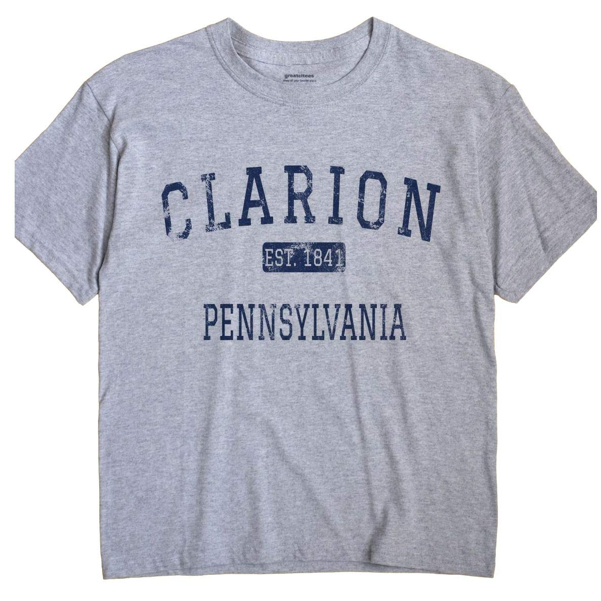 GreatCitees Clarion Pennsylvania T-Shirt EST