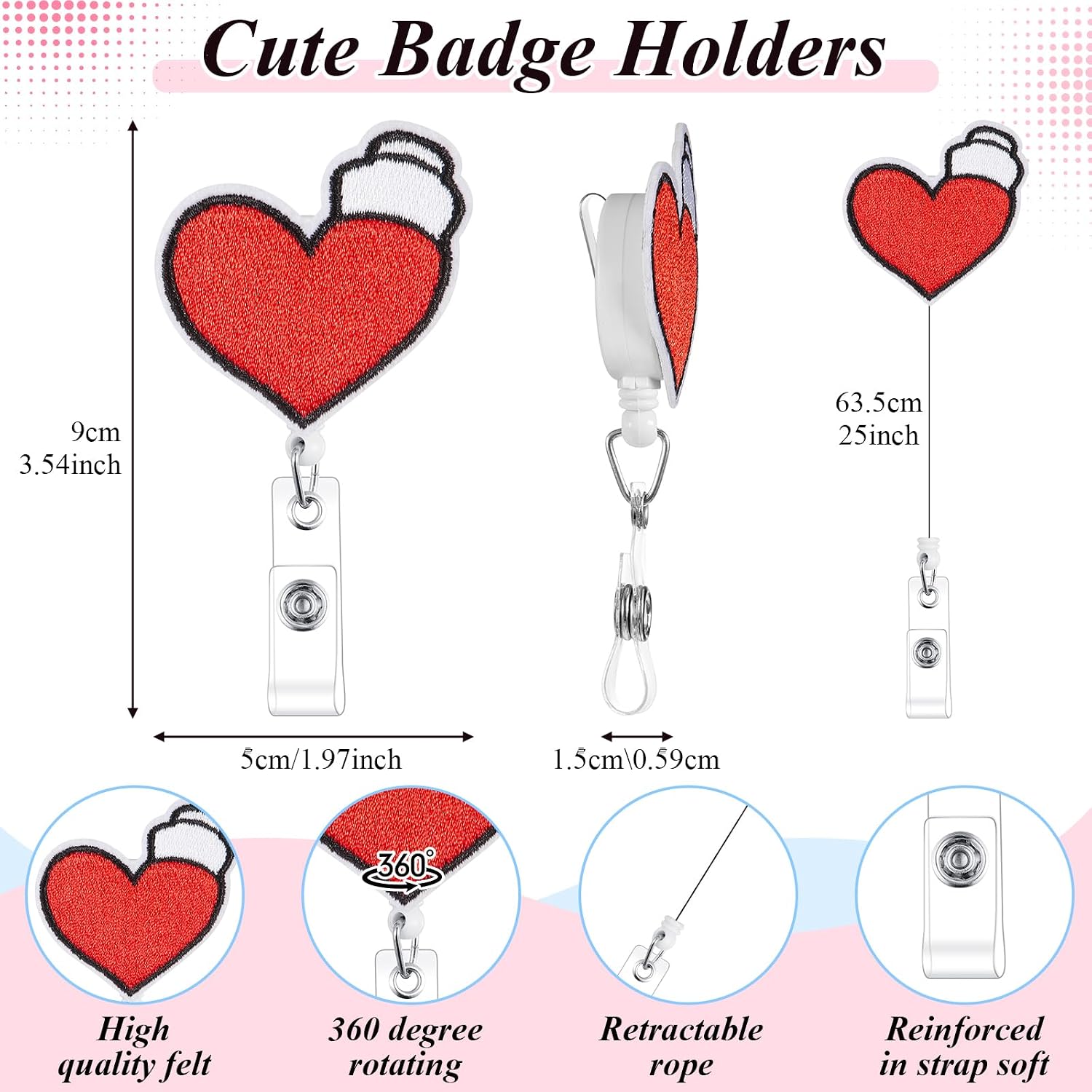Henoyso 108 Pcs Nurses Graduation Gifts Bulk 2026 for Women, CNA RN Nursing Appreciation Gifts Bulk, Retractable Badge Reel Nurse Keychain for Nursing Student Doctor Graduation (Stylish)
