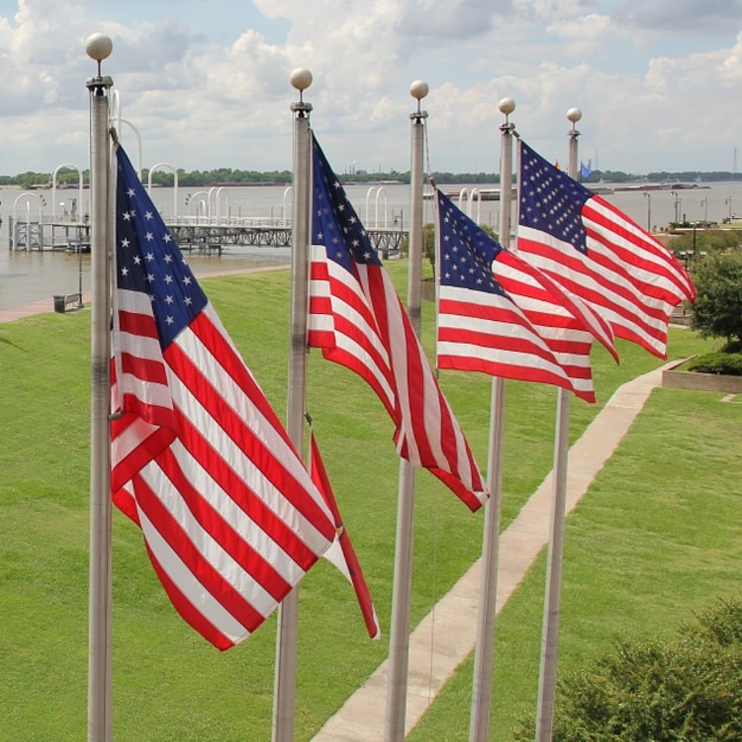 Amazon.co.jp: (APOSITV)国旗 アメリカ 特大 大きい 大判 旗 150