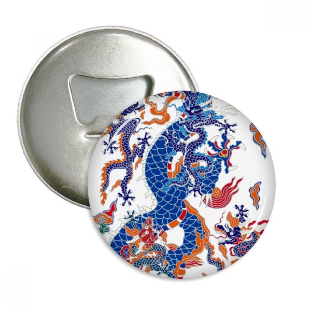 Décapsuleur aimant dragon chinois aux finitions soignées 3pcs