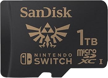 Nintendo Switch - hibiki Amazon.com: SanDisk 1TB microSD-Card Licensed for Nintendo
