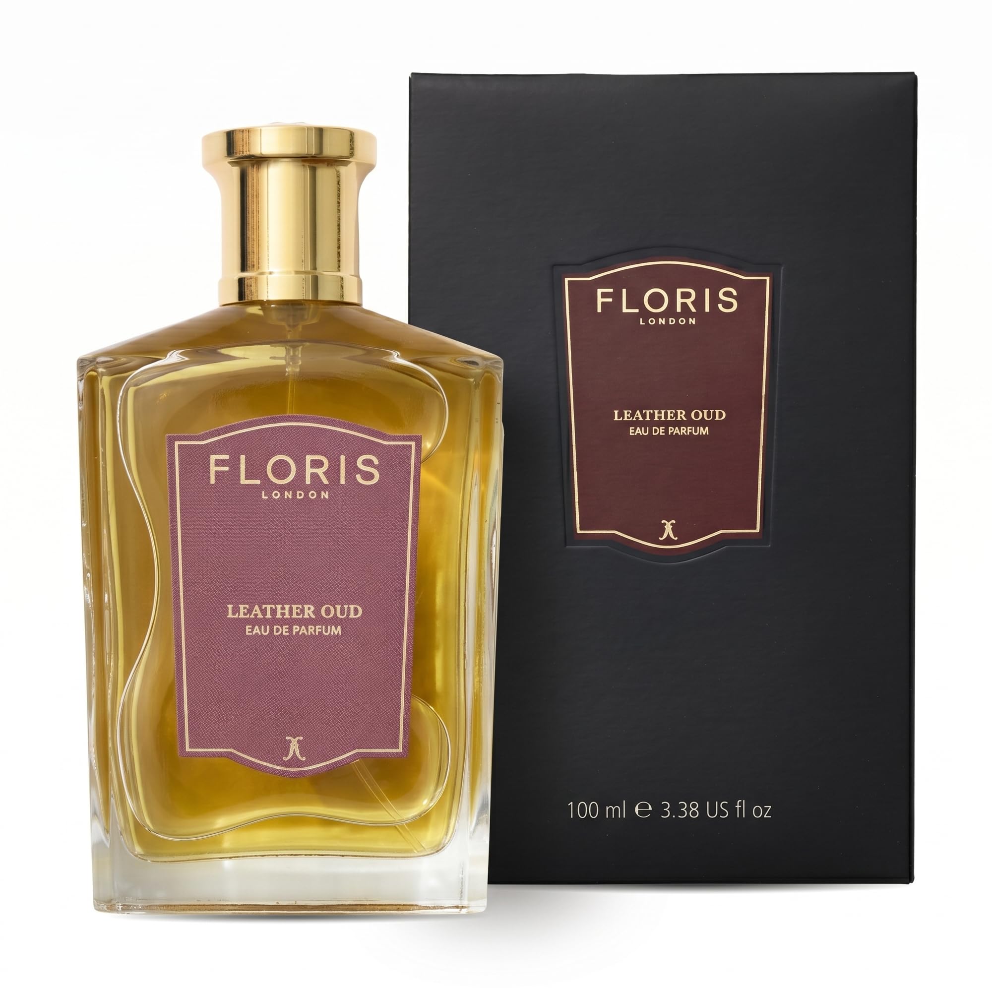 Floris London Leather Oud Eau de Parfum (100ml) | Rich, Earthy