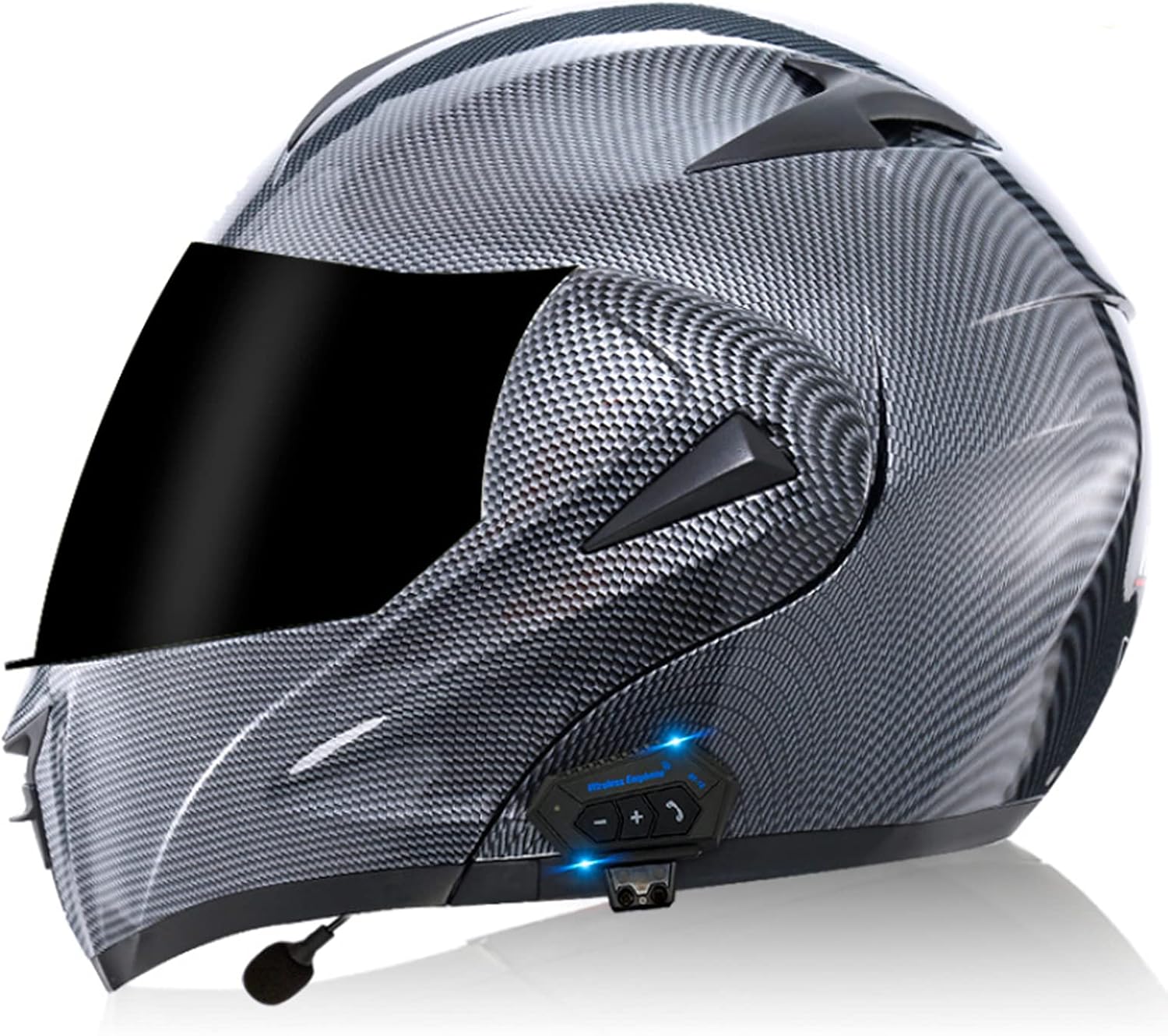 Motorcycle Bluetooth Full Face Helmets, Flipup Motorbike