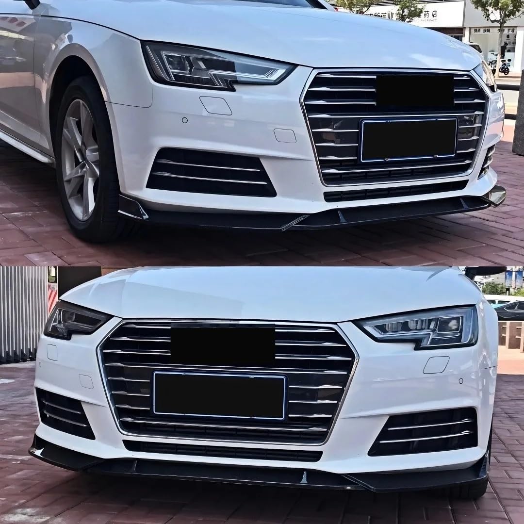 Uniwersalny spoiler Do Audi A4 B9 2017-2018 | Dokładka przedniego zderzaka