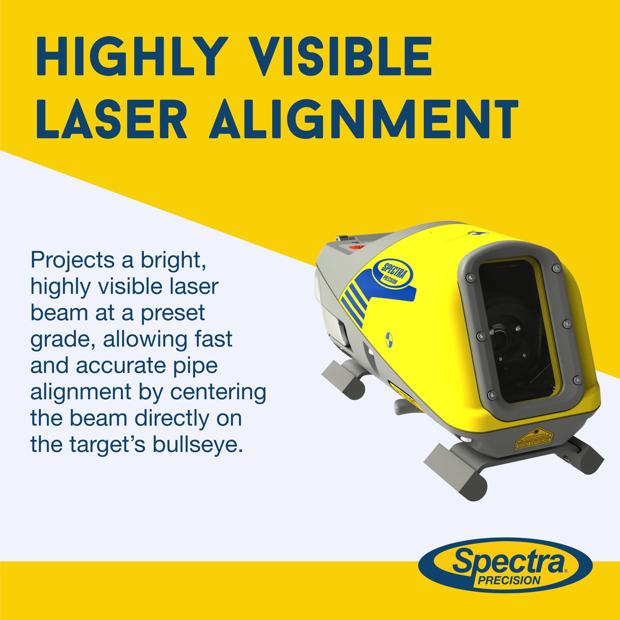 Niveau Laser Pour Tuyau Spectra Precision DG813 - Faisceau Rouge, Occasion
