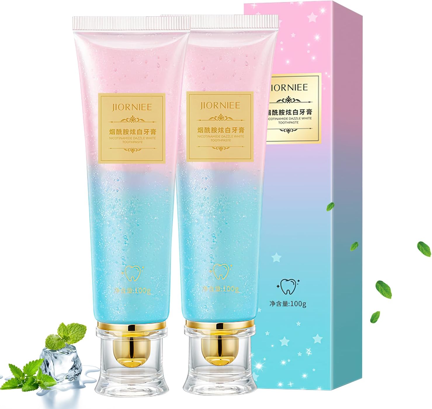 Amazon.com: 2PCS Niacinamide Whitening Toothpaste, Nicotinamide ...
