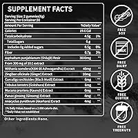 Vista 7 de Shilajit - Gomitas de oro para hombres y mujeres con Ashwagandha y Gokshura, más de 85 minerales y ácido fúlvico, energía natural y apoyo