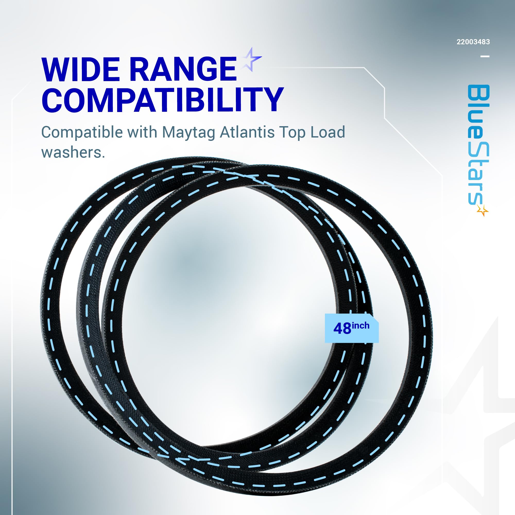 Amazon.com: Ultra Durable 22003483 Washer Drive Belt Replacement