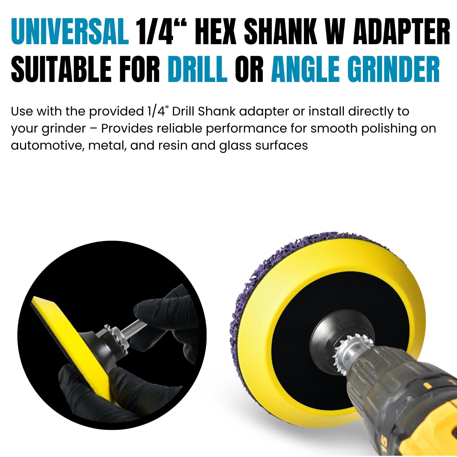 5" Wet/Dry Sanding Disc Kit - 50 Grit Discs -3