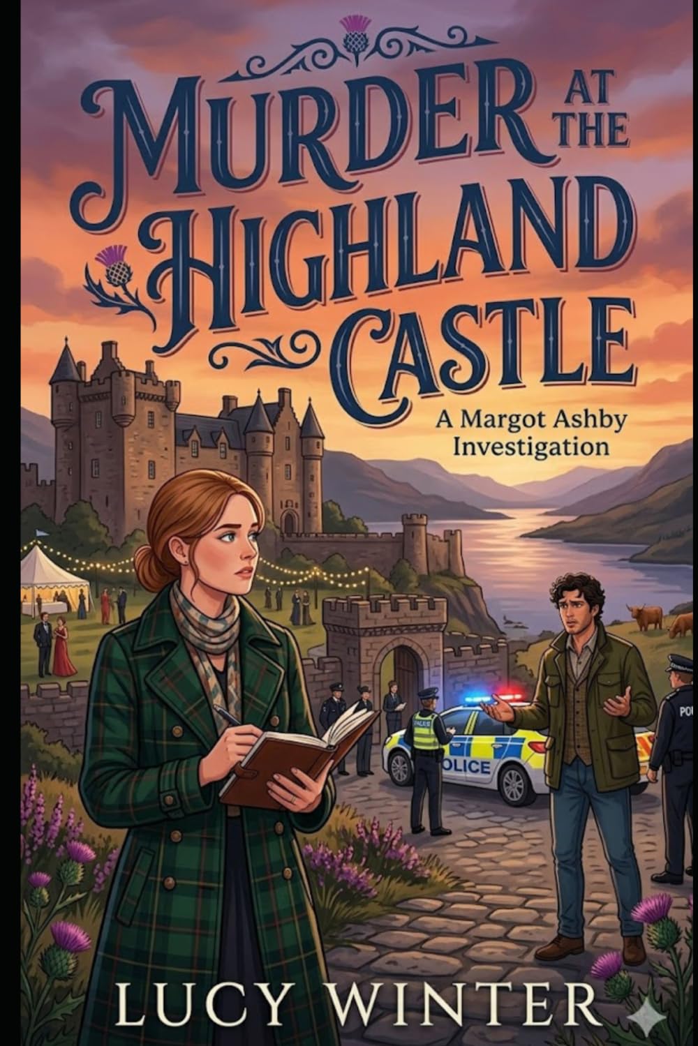 Murder at the Highland Castle: A Cosy Scottish Murder Mystery with a Woman Sleuth (Margot Ashby Investigations)
