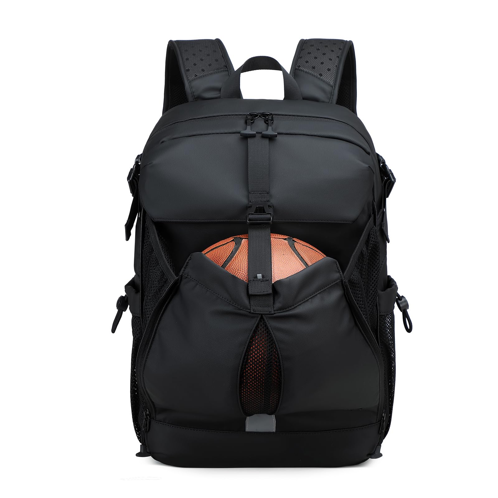 Sac à Dos de Football avec Compartiment pour Ballon et Chaussures Grand Sac à Dos de Basket-Ball pour Hommes et Femmes Convient pour Le Volleyball, Le Football