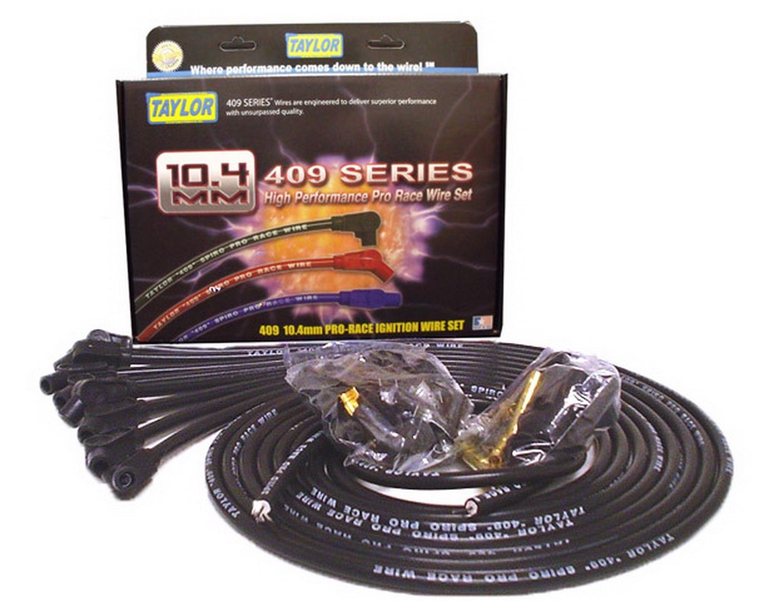 Taylor Cable 79053 409 Pro-Race Spiro-Wound Core Spark Plug Wire