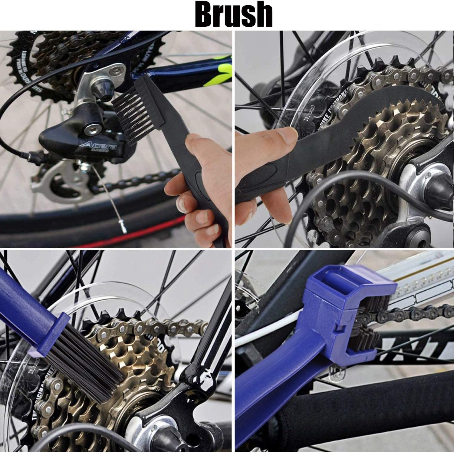 Narzędzia do czyszczenia łańcucha rowerowego do czyszczenia oleju do czyszczenia łańcucha rowerowego do wszystkich rodzajów rowerów i rowerów górskich