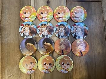 Amazon | るぅとくん るとわん缶バッジ 15個 | バッジ | おもちゃ