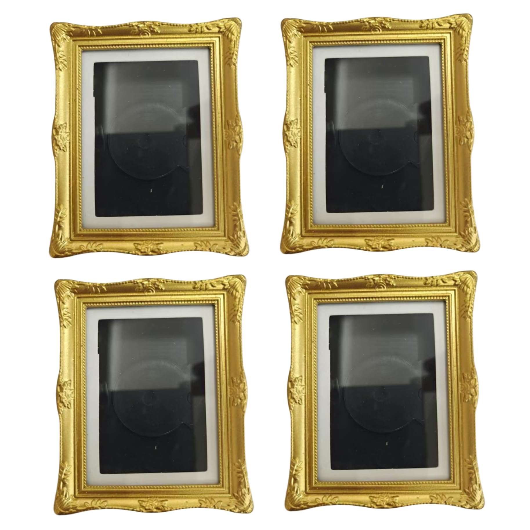 Cadre photo magnétique 2x3 pour frigo et casier métallique lot de 4