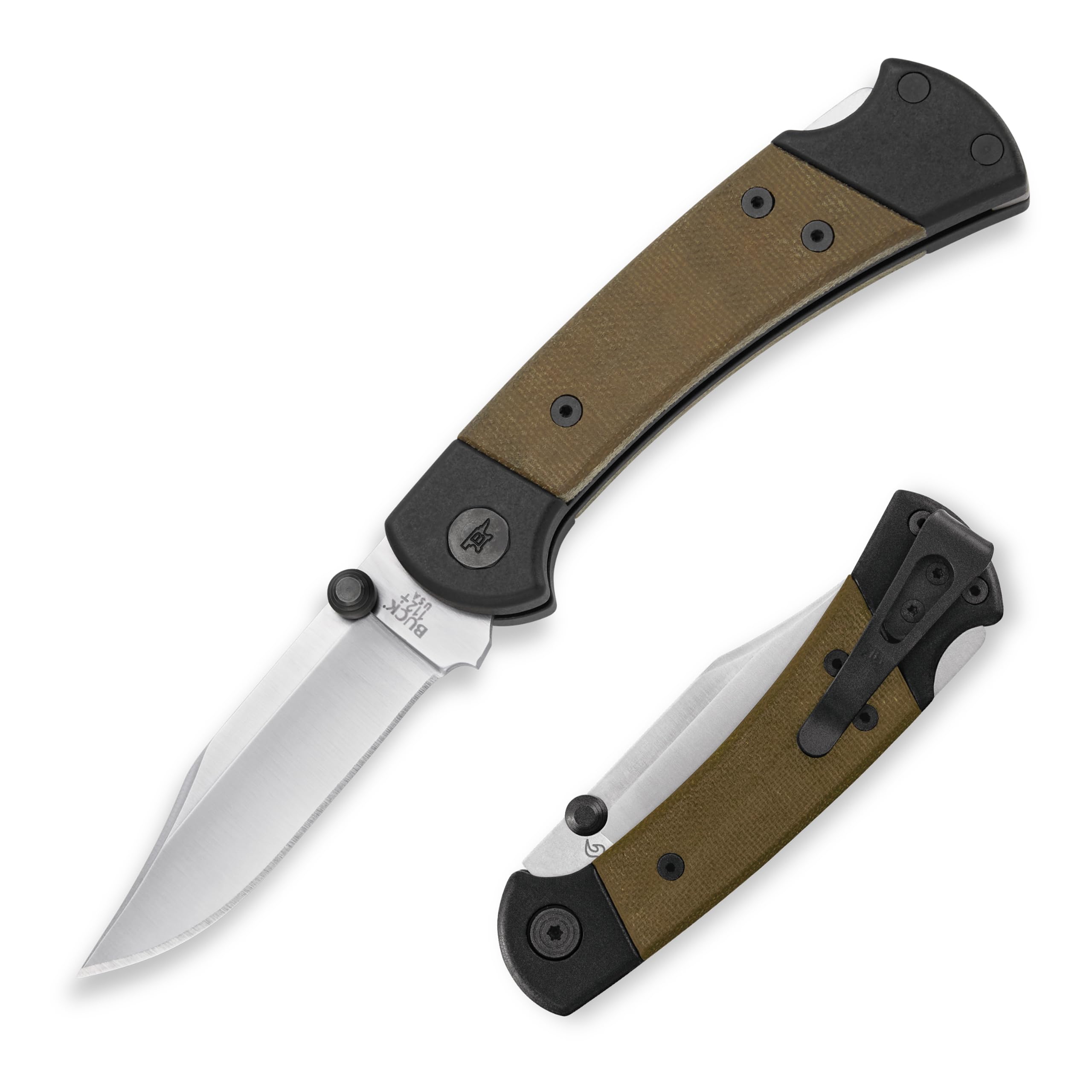 Amazon.com : Buck Knives 112 Folding Ranger Sport Knife, 3