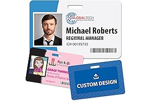 Custom Print Employee ID Badge