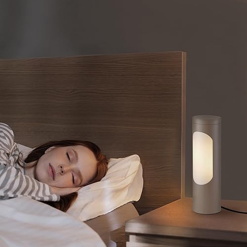 Miniatura 6 de LEDIARY Lámpara Shabbos, lámpara Kosher marrón para Shabat, lámparas de mesa y luz nocturna para sala de estar, dormitorio, bombilla T10 incluida