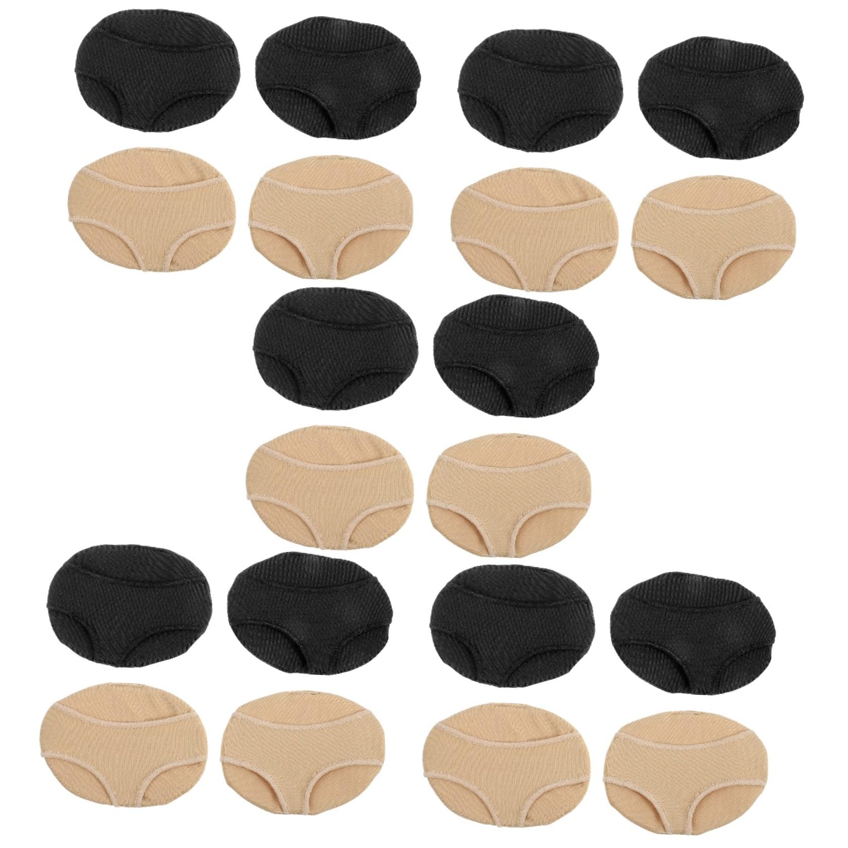Healvian 5 Sets Vorfußpolster Für Damen Und Herren Mittelfußpolster Für – Einlegesohlen Bequeme Fußpflege 2 Paar X 5