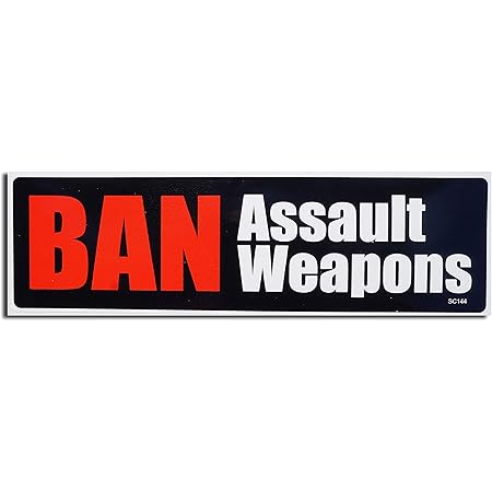 Amazon Com Bumper Stickers Anti Nra National Rifle Association Real Men Don T Need Guns Automotive
