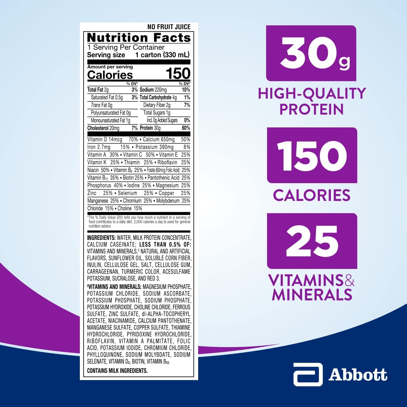 Buy Ensure Max Protein Nutrition Shake, with 30g of Protein, 1g of