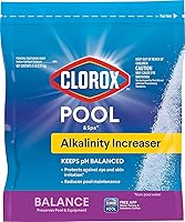 Clorox Pool&Spa Alkalinity Increaser 5LB - Balances pH, Prevents Irritation & Protects Pool Equipment