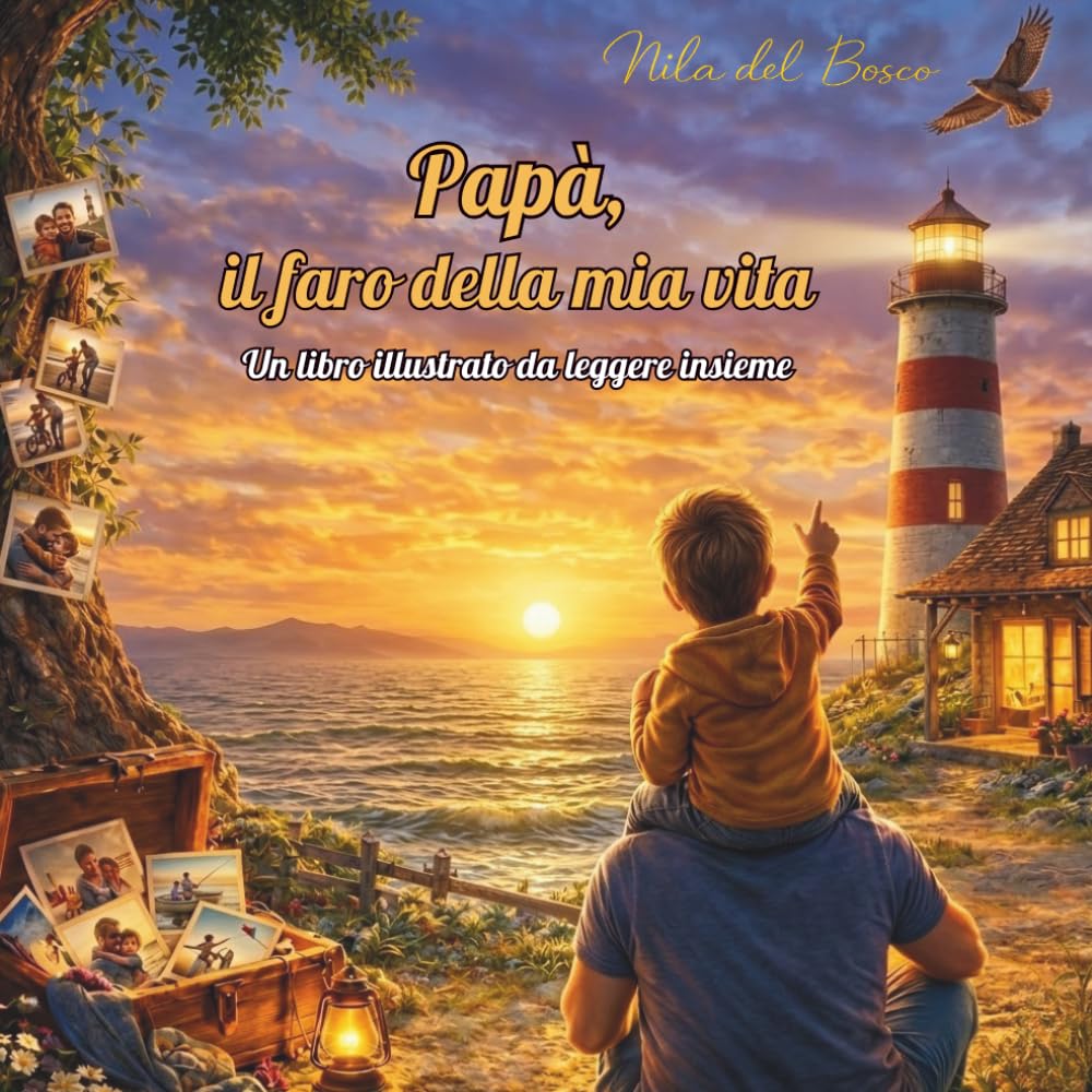 Papà, il faro della mia vita: Un libro illustrato sul legame unico tra padre e figlio (Cuori vicini)