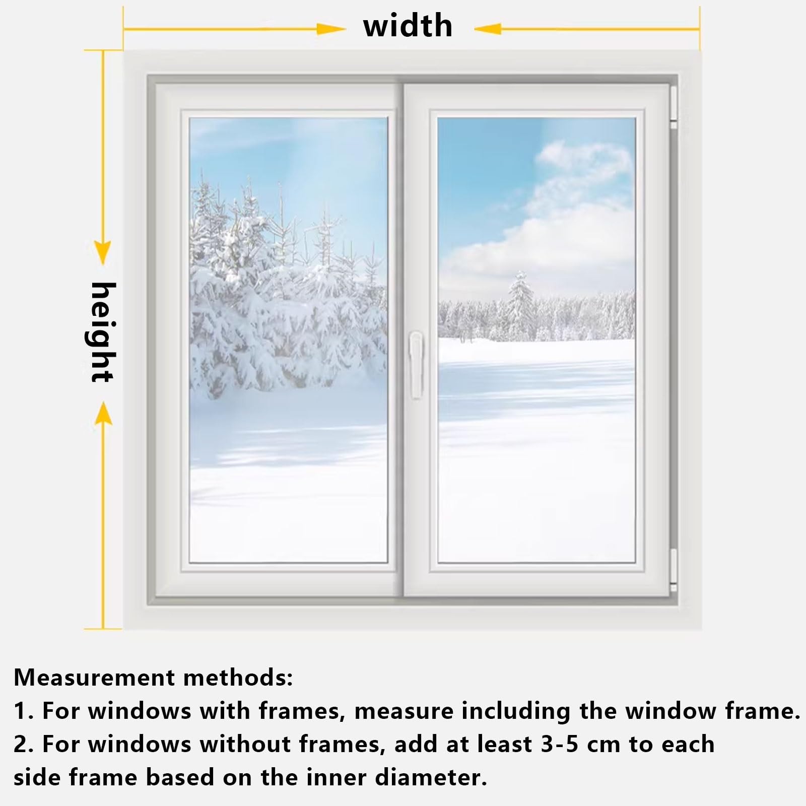 Thermo-Isolierfutter, wasserdicht, verdickt, Reu-Design für den Winter, perfekt für Büros, Wohnungen, Schlafzimmer, mehrere (100 x 100 cm)