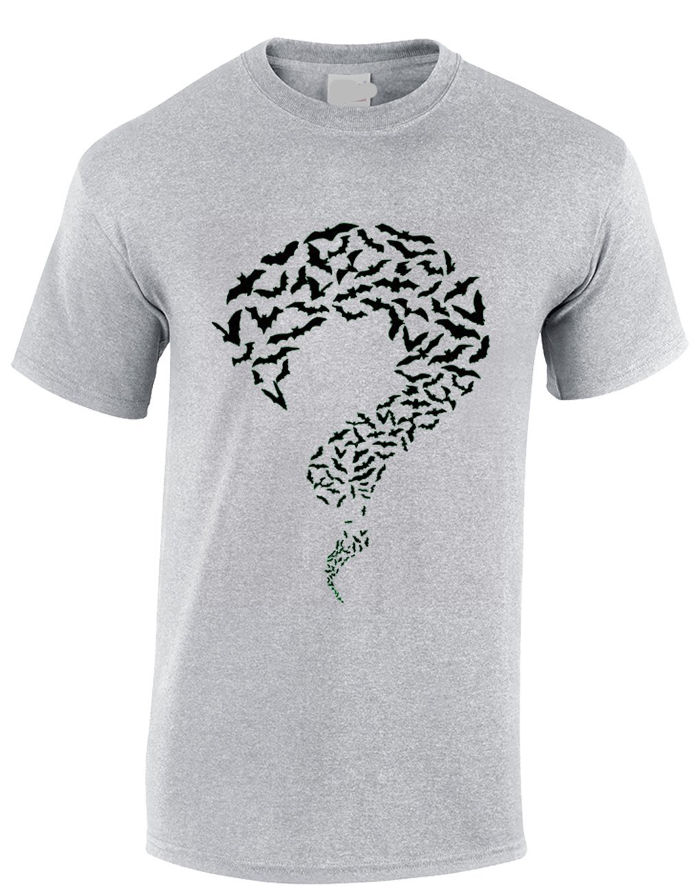 Crown Designs Men's Grey The Riddler Logo Comedy Tv Show Inspired For & Teenagers T-Shirts Tops - /Large