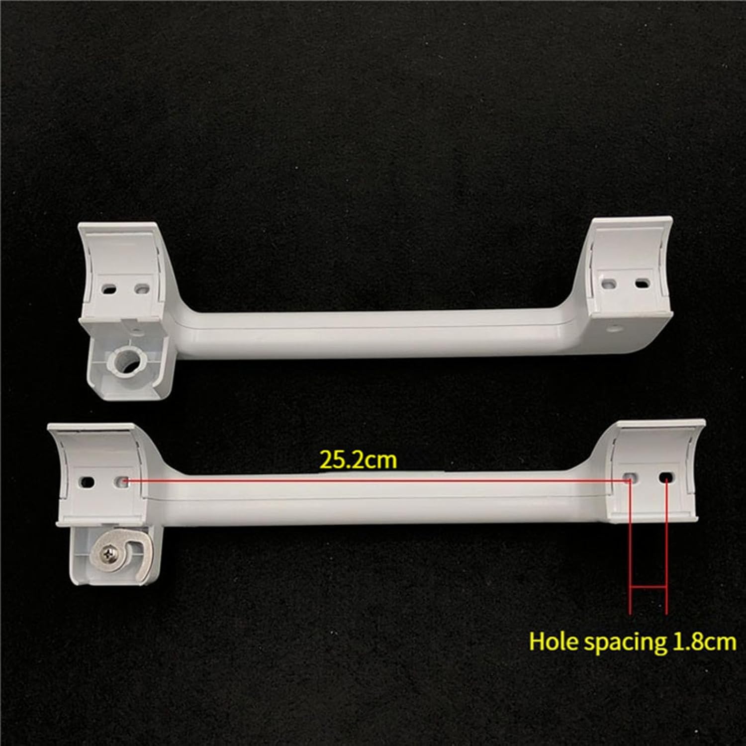 Door Handle Without Lock for Haier Freezer Accessories Horizontal Door Lock Flat Handle Replacement Parts