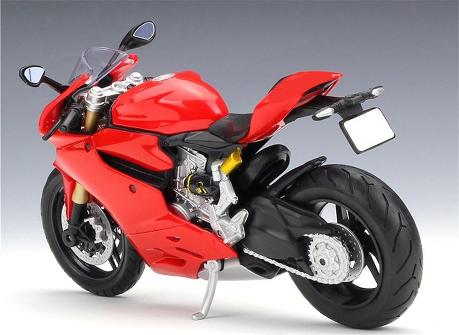 Per D&uc&ati 1199 Panigale In Lega Modello Di Moto Fuoristrada Pressofuso Collezione Di Auto Giocattolo Regalo 1:12