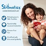 Skillmatics Scissor Skills Activity Book - Snip Snip Unicorns & Princesses, 25 Fun Cutting & Creative Activities for Preschoolers, 2 Child-Safe Scissors, Felt Craft Kit, Gifts for Ages 3, 4, 5, 6, 7