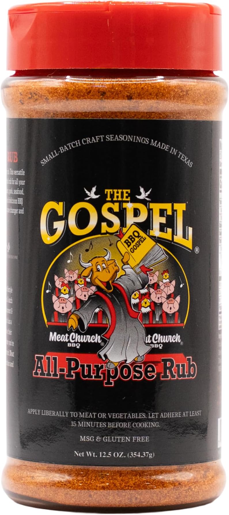 Meat Church The Gospel All-Purpose 14 oz. BBQ Rub