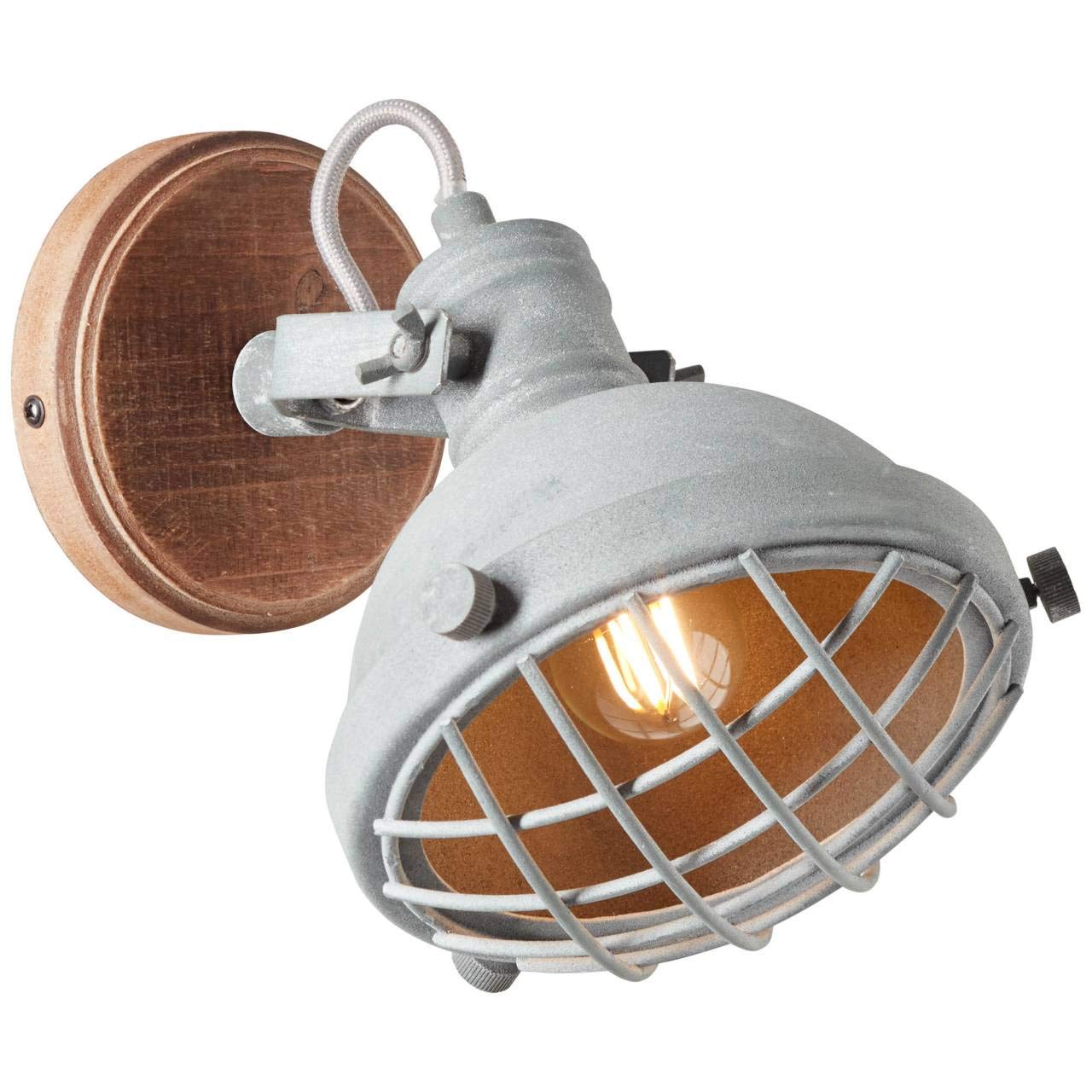 Brilliant Mila Wandspot grau Beton