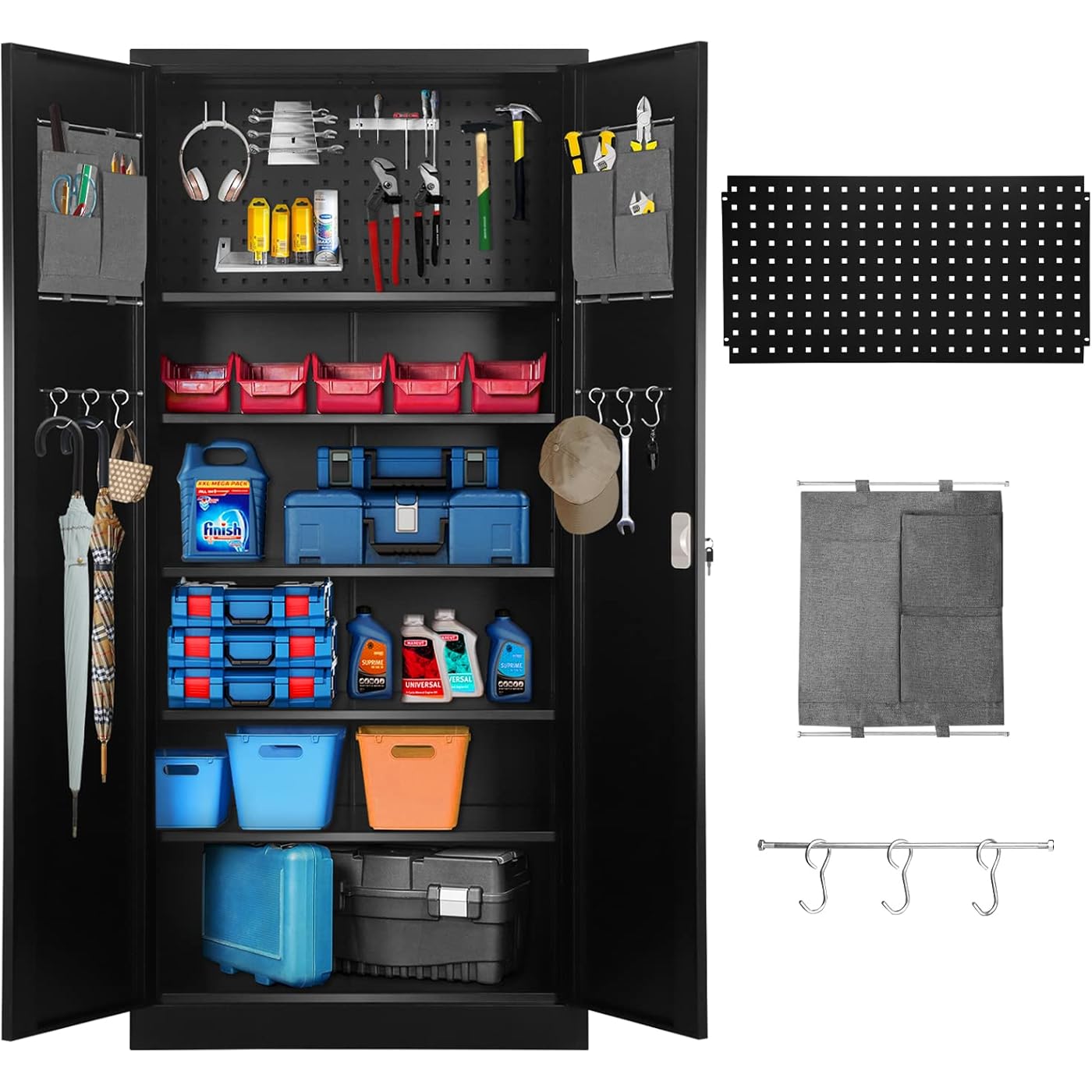 50/mo Finance Pataku 6Layer Garage Storage Metal Locking