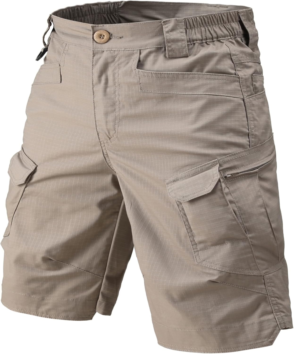 Men's Tactical Cargo Shorts Outdoor Lightweight Stretch Breathable Work Hiking with Multi Pockets