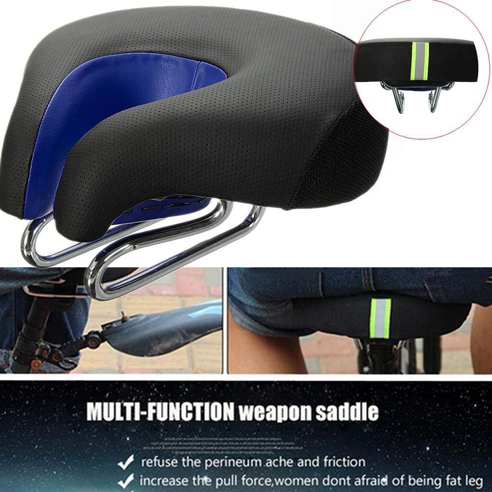 Sillin Antiprostatico MTB Sillines Bicicleta Carretera Se Asiento de Bicicleta Funda de Asiento de Gel para Bicicleta Sillín de la Bicicleta