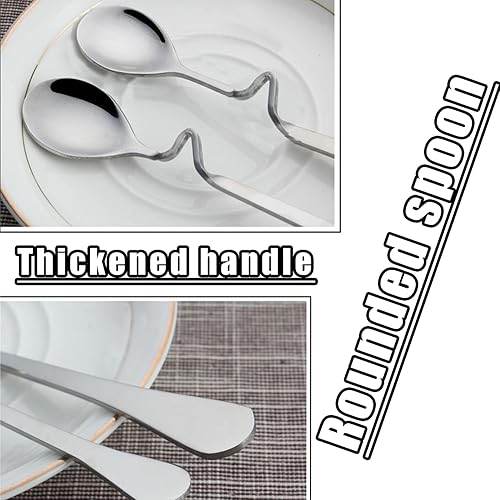 Miniatura 9 de Cuchara colgante de café o té Cuchara creativa para café expreso, cuchara doblada, cuchara de acero inoxidable, con miel, leche, café, cucharadita