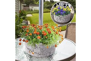 Umbrella Planters for Enhanced Outdoor Ambiance