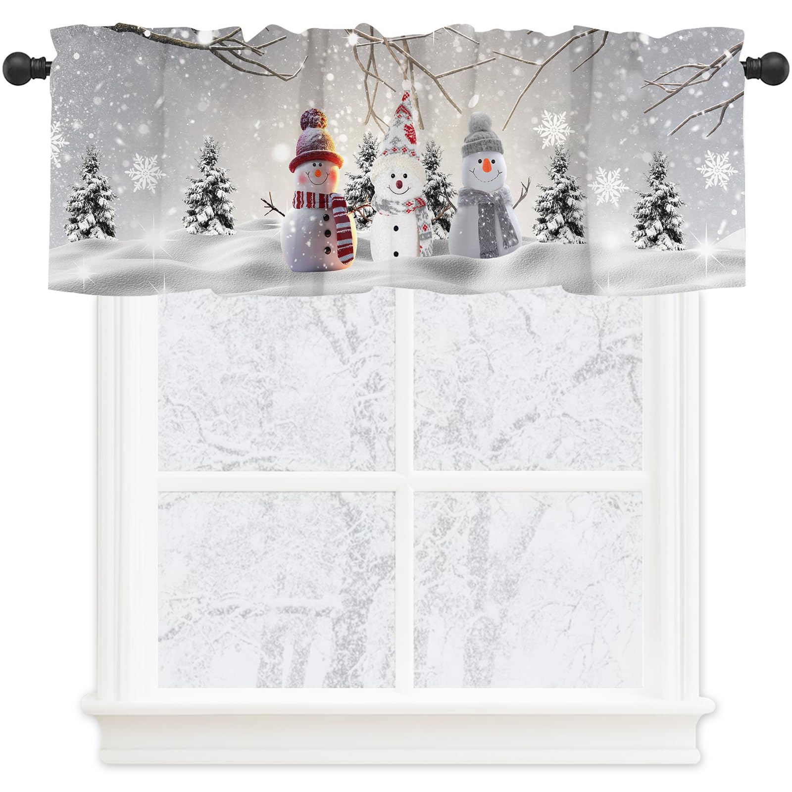 Snowman Magic Quilted Valance NCU0DDK1094