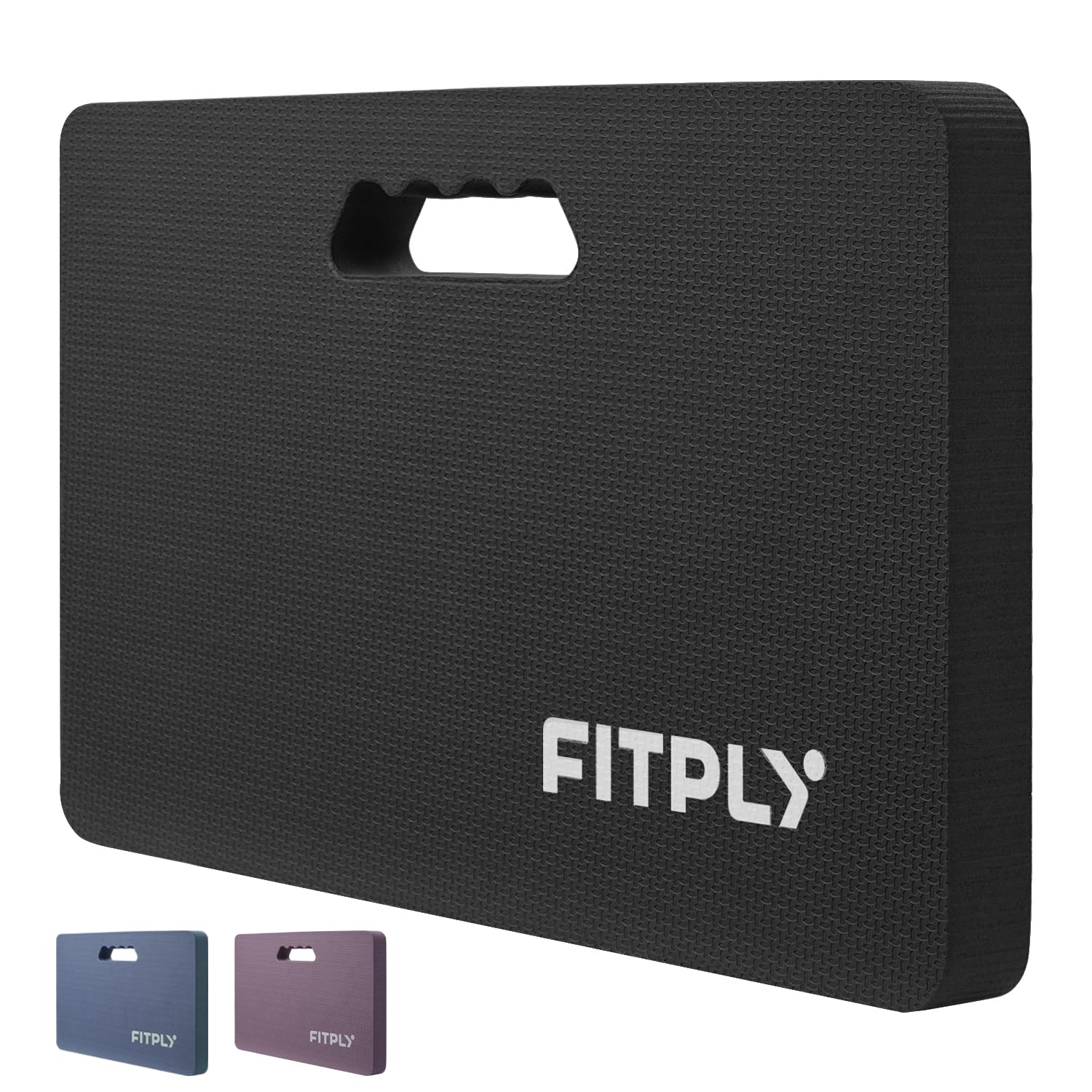 fitply Extra Thick Garden Kneeling Pad - Foam Kneeling Pads for Gardening, Work & Exercise - Water-Resistant Knee Mat with Shock Absorbent Cushions