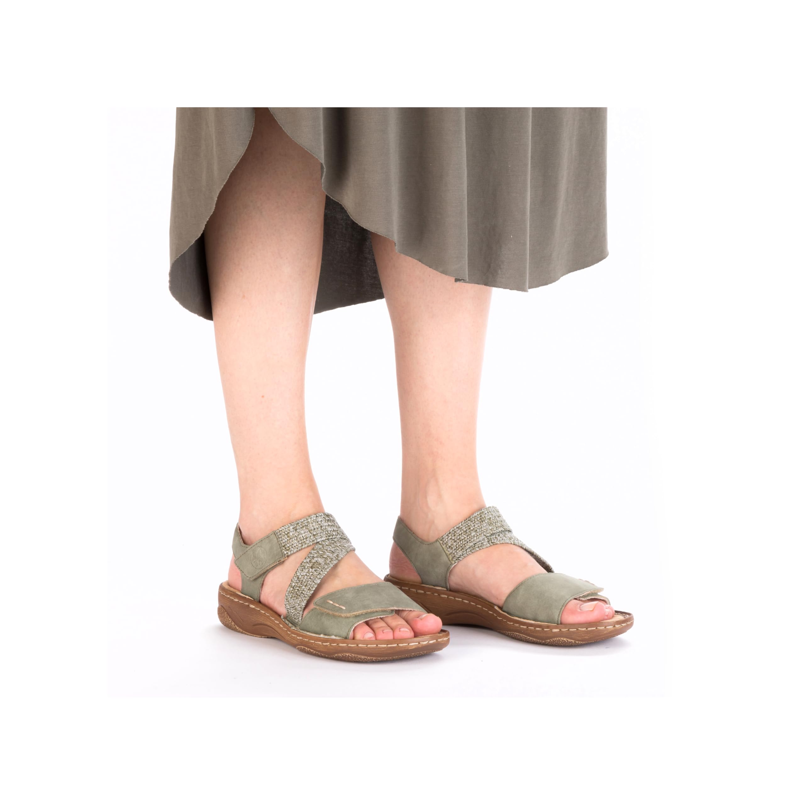 Rieker V2862 Sandales Bride cheville Femme