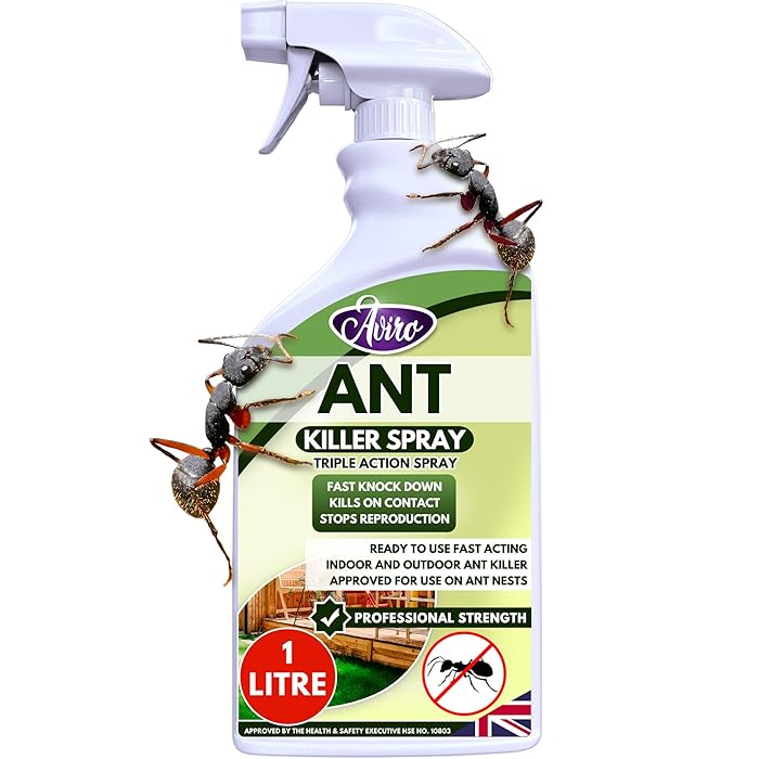 Buy Aviro Ant Killer (1 Litre) Fast Acting Ant Killer Spray For