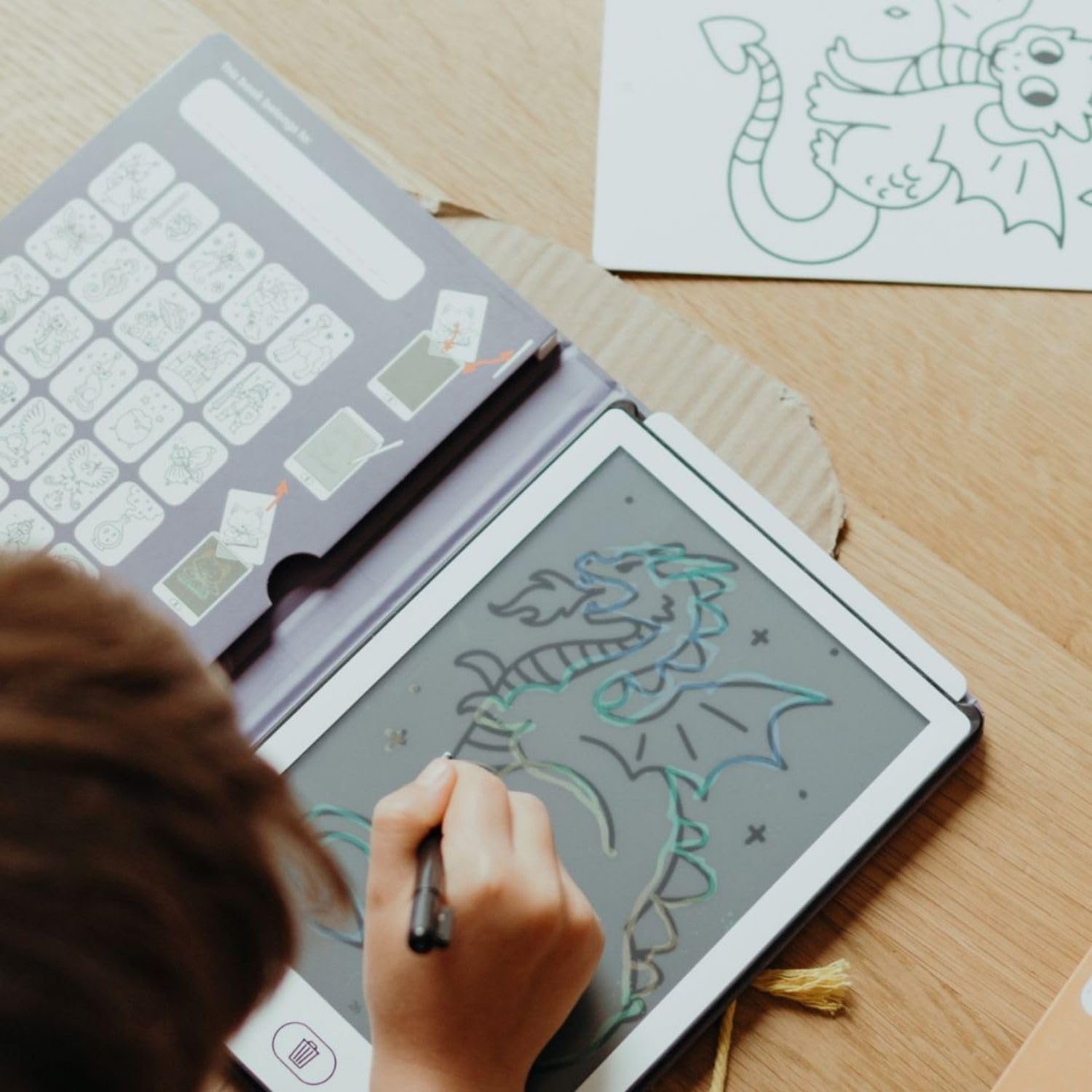 KIDYWOLF Kidydraw-Mini Designs Era Una Volta e animali ricaricare Zeichnungen