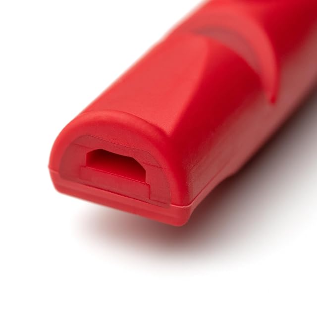Foto 5 de 7 de ACME - Silbato Alpha 210.5 para perros con cordón, color rojo carmín, cámaras de sonido patentadas…
