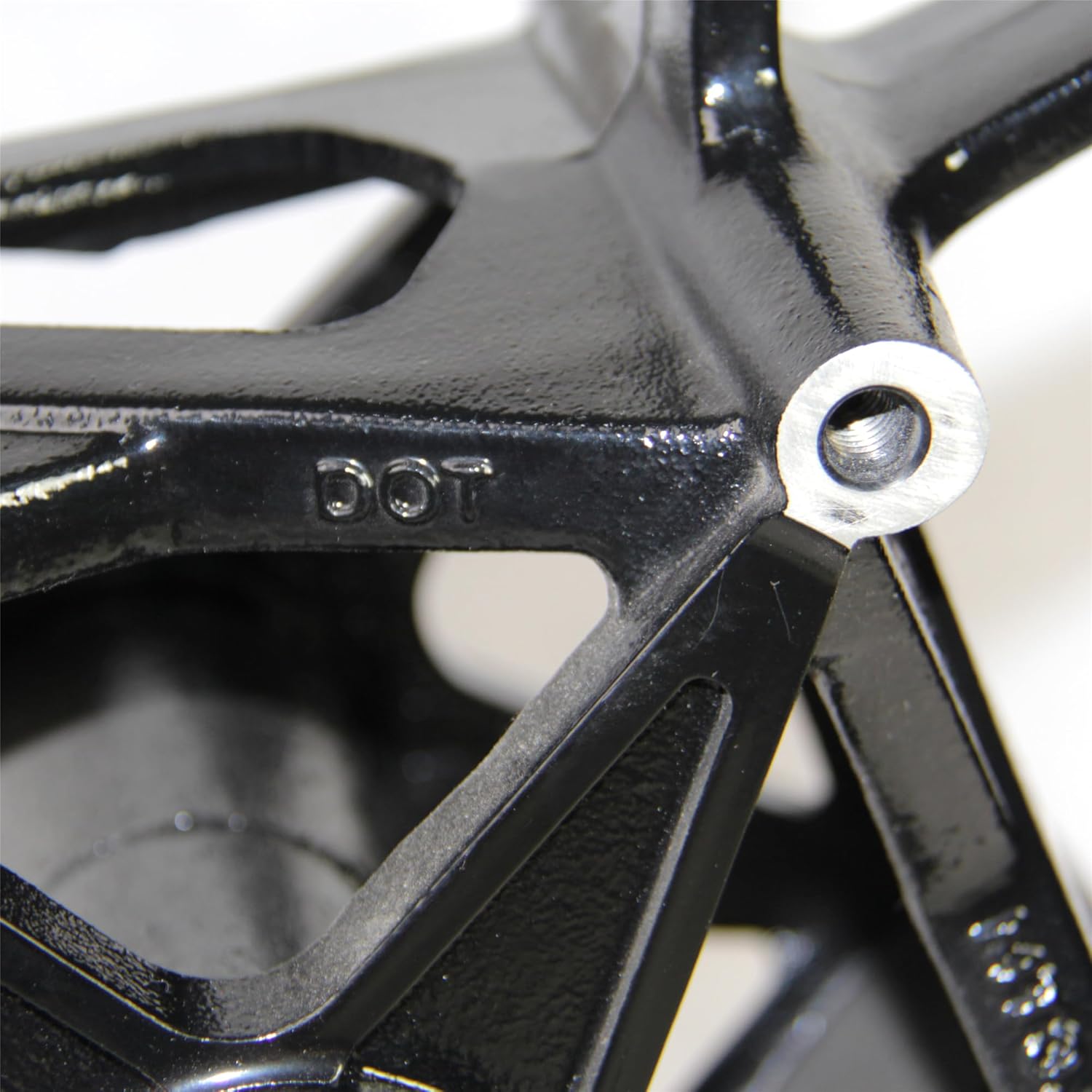 Arashi Front Wheel Rim for BMW S1000RR 2009-2018, S1000R 2014-2018, Motorcycle Replacement Accessories Parts Gloss Black
